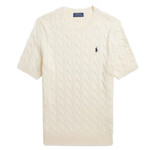 Ralph Lauren cable knit T-shirt