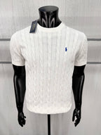 Cable Knit Sweater White