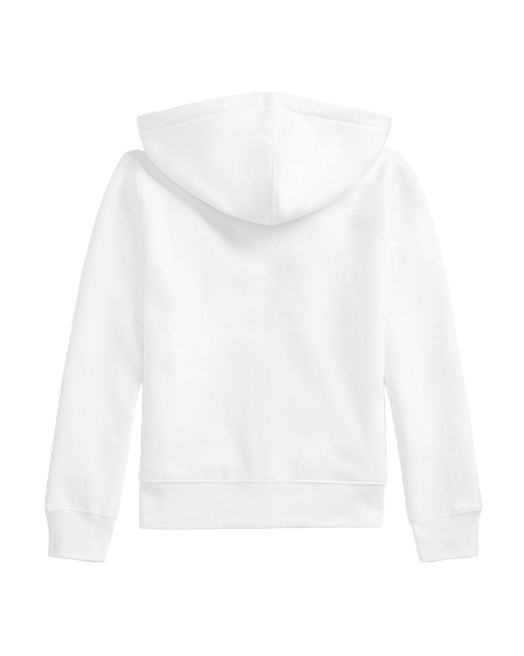 Fleece Full-Zip Hoodie White