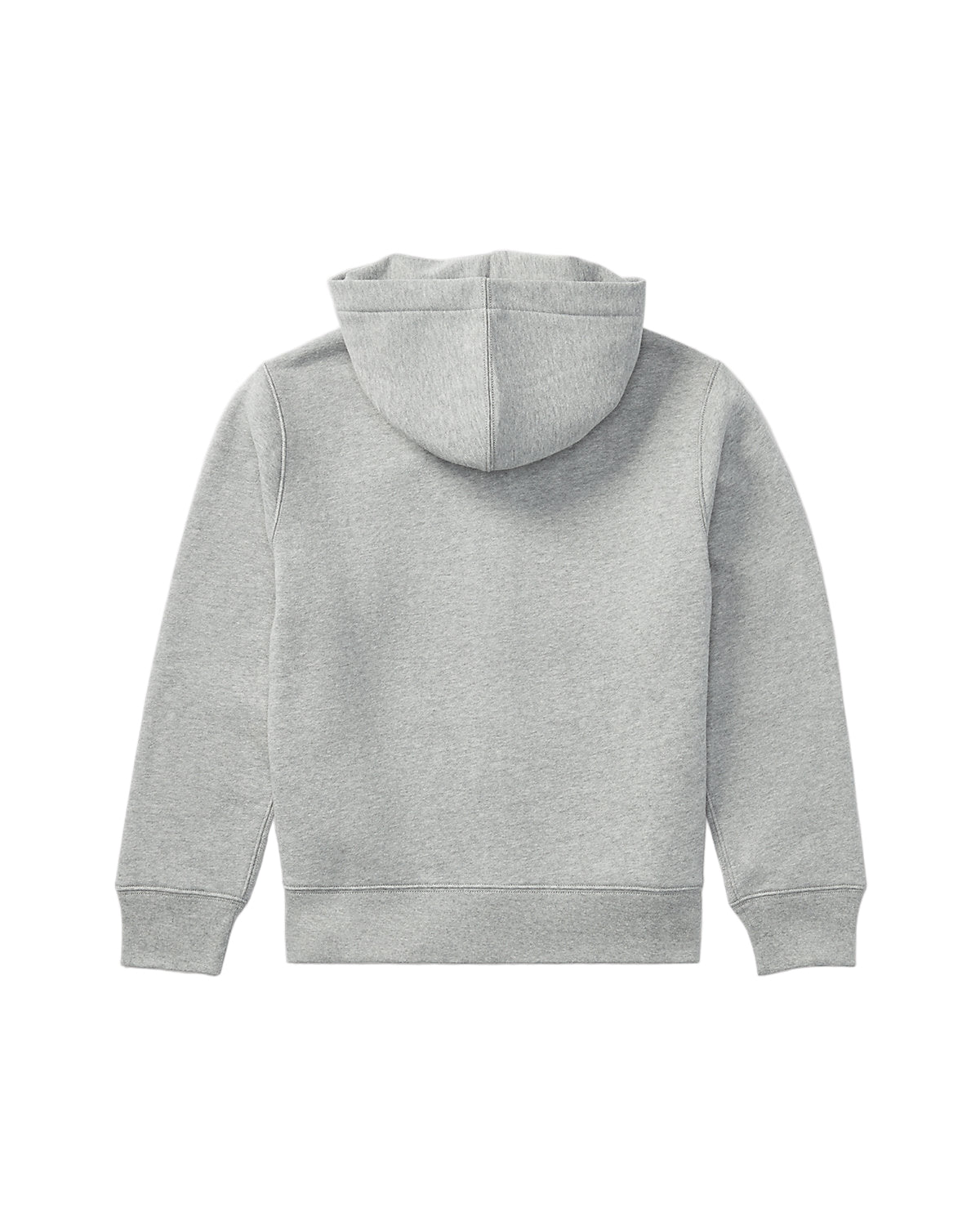Fleece Full-Zip Hoodie Grey