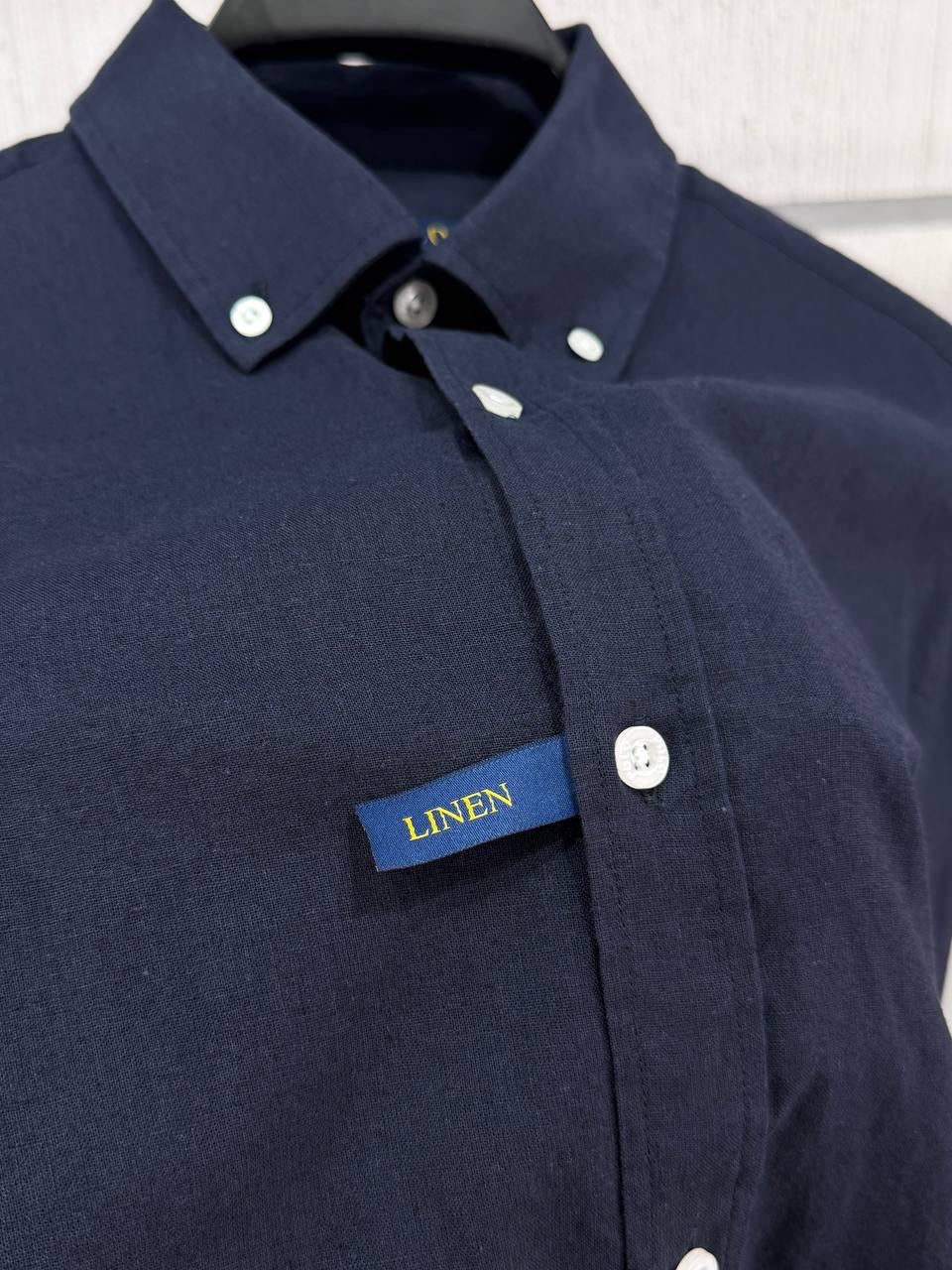 linen shirt-RŁ