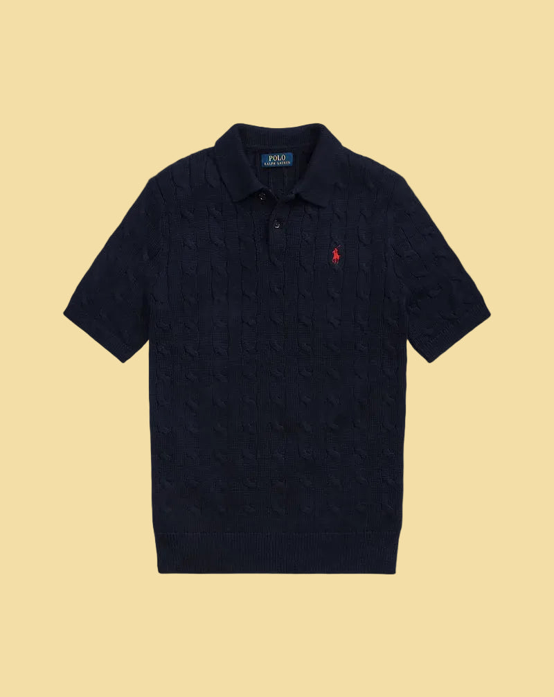 Knitted Polo shirt - RŁ