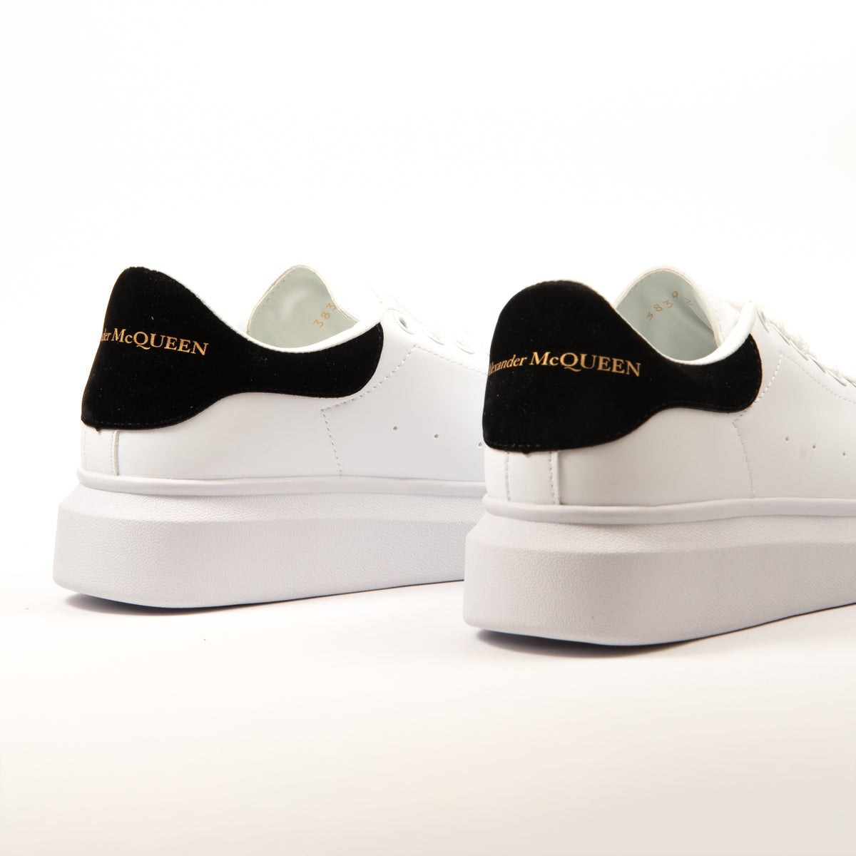 ALEXANDER MCQUEEN WHITE BLACK