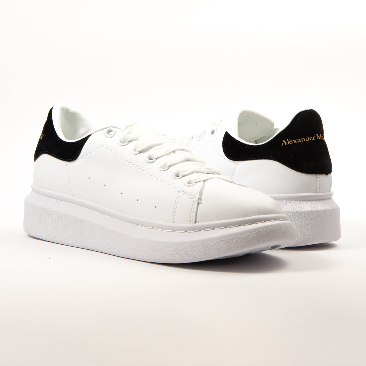 ALEXANDER MCQUEEN WHITE BLACK
